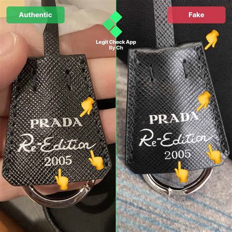 prada re edition 2005 real vs fake|prada authenticity check.